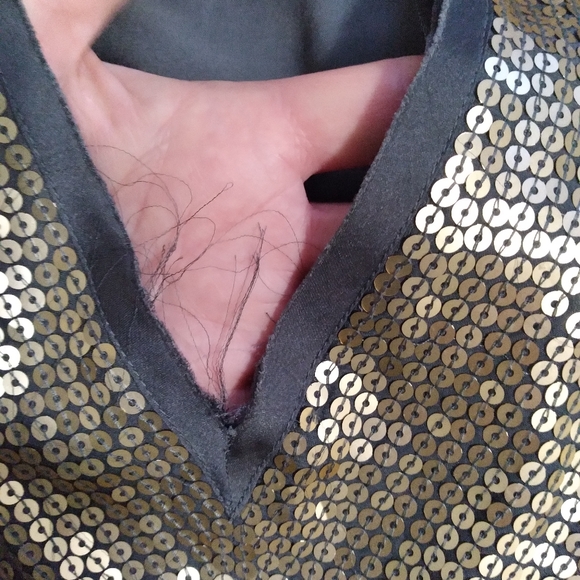 Esprit tank top with gold sequins - Picture 9 of 9